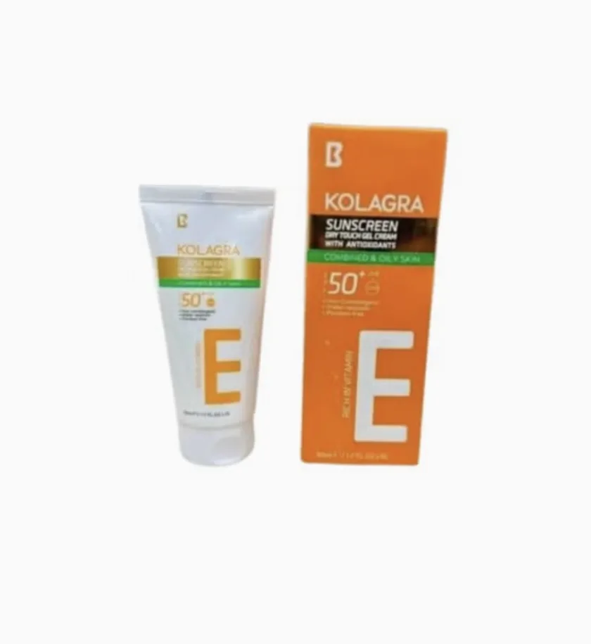 كولاجرا واقي الشمس بمعامل 50  50 ملي | Kolagra Sun Screen spf 50  50 ml