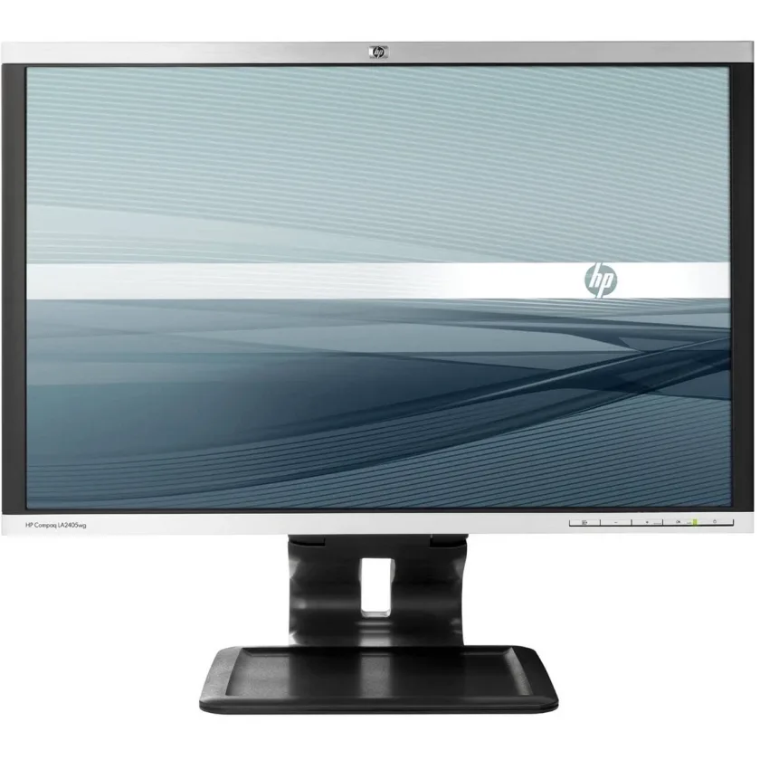 HP Compaq LA2405WG 24" Full HD LCD Monitor Black adjustable stand vesa mountable