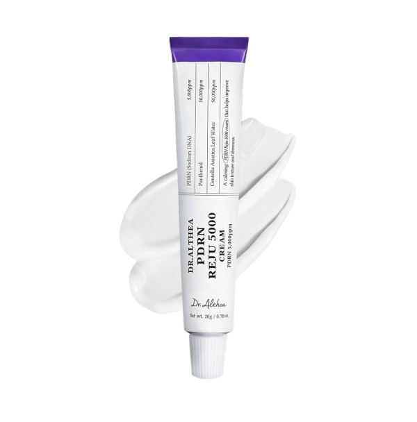 مرطب لوجه مهدي بخلاصة البانثينول والسنتلا من دكتور ألثيا 20جم| DR.ALTHEA – PDRN Reju 5000 Cream 20g