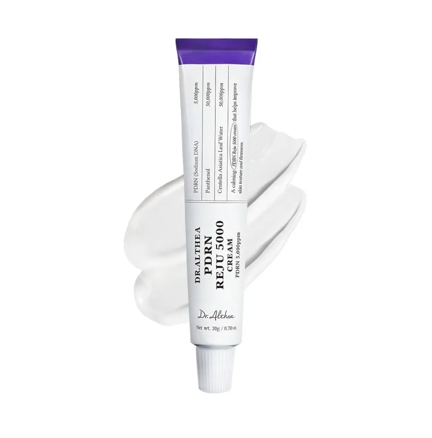 مرطب لوجه مهدي بخلاصة البانثينول والسنتلا من دكتور ألثيا 20جم| DR.ALTHEA – PDRN Reju 5000 Cream 20g
