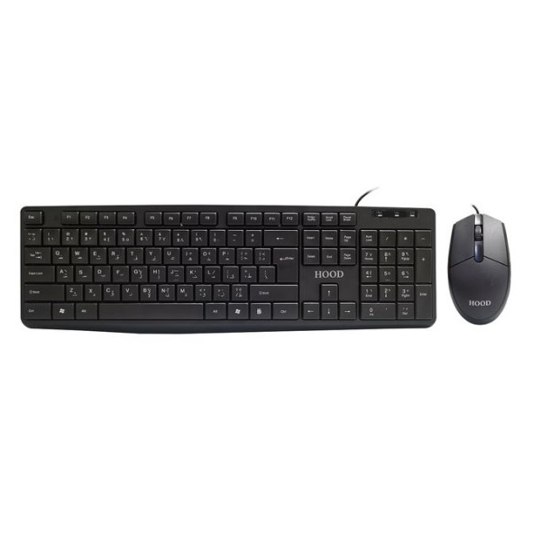HOOD K-M170 Wired Keyboard & Mouse Combo