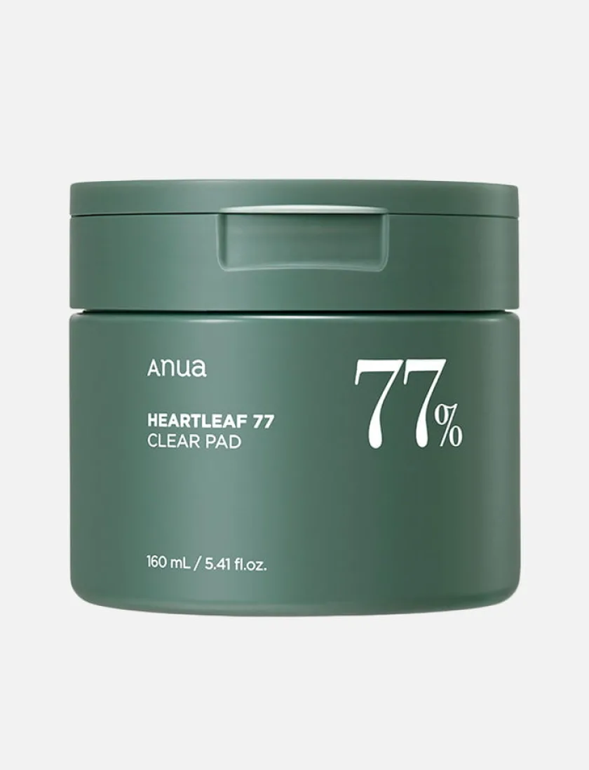 انوا منظفات تونر قطنيه هارتليف | ANUA HEARTLEAF 77% TONER PAD