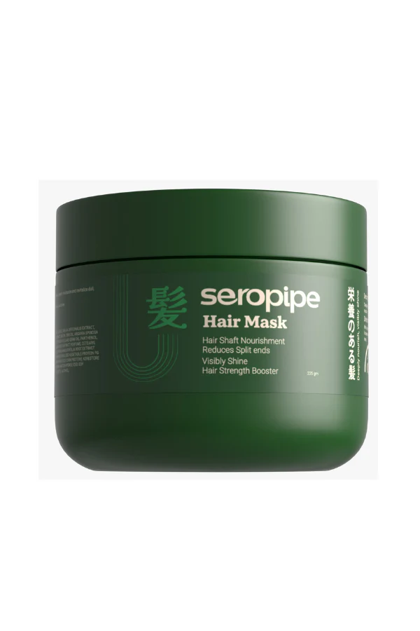 ماسك وحمام كريم سيروبيب الطبي لتغذية وترميم الشعر - الشكل الجديد (Seropipe Hair Mask - Intense Nourishment)