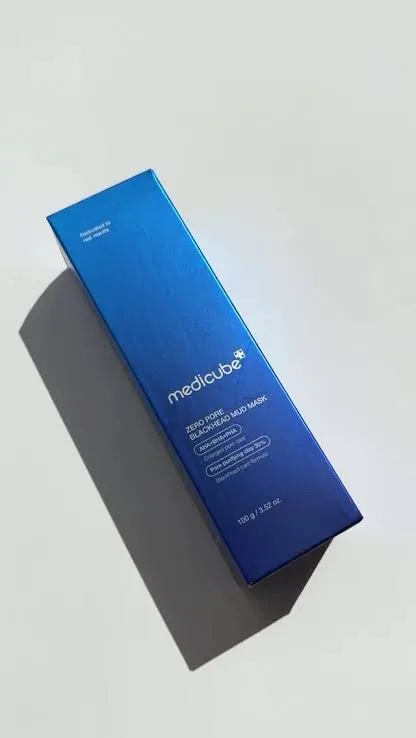 ميديكيوب قناع الوجه زيرو بور بالطين لإزالة الرؤوس السوداء 100جم | Medicube Zero Pore Blackhead Mud Mask New 100 gm