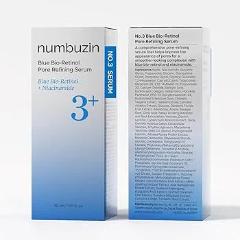 نمبوزين سيروم بلو بيو ريتينول لتقليل المسام وتحسين مرونة البشرة - 30 ملي| numbuzin blue bio retinol pore serum 30ml