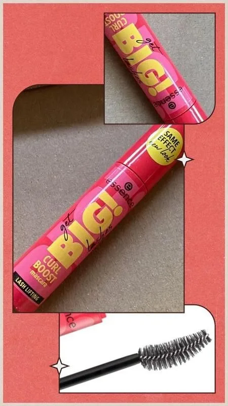 ماسكارا إيسنس جيت بيج لرفع وتكثيف الرموش - 12 مل Essence Get Big! Lashes Curl Boost Mascara