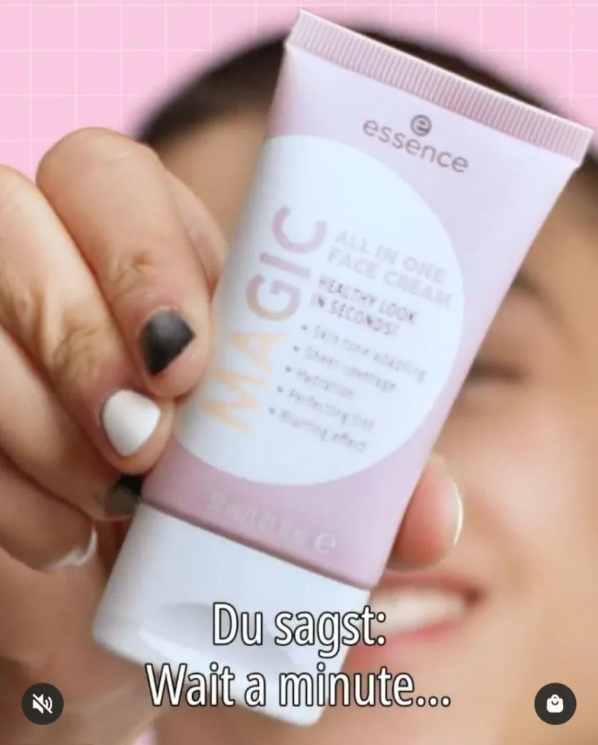 كريم ماجيك السحري أول إن وان من إيسنس - essence Magic All In One Face Cream LSF10 30ml