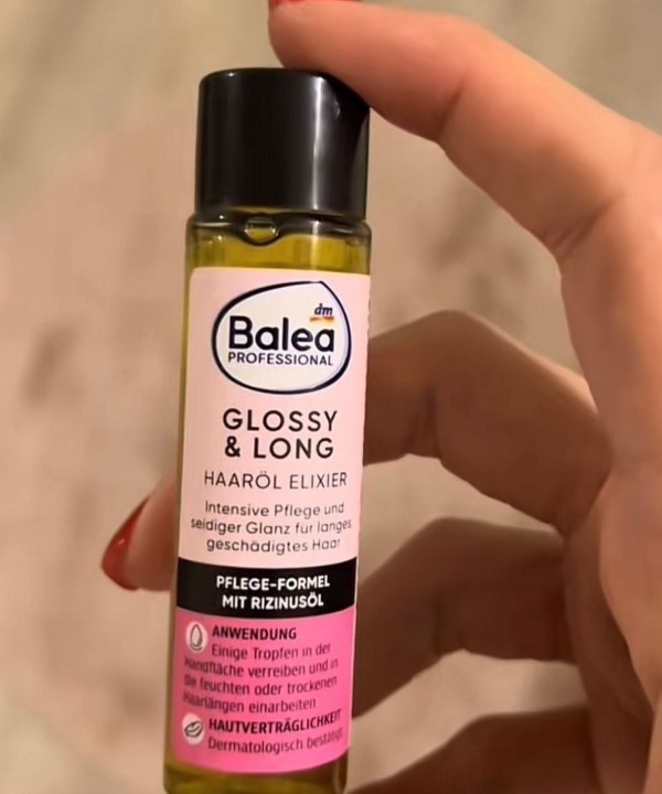 زيت باليا بروفيشنال جلوسي آند لونج  للشعر الطويل والتالف - Balea Professional Glossy & Long Haaröl Elixir 20ml