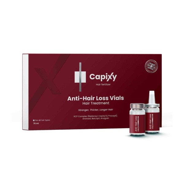 كابكسي امبولات للشعر لعلاج التساقط 70ملي| Capixy Anti-Hair Loss Vials 70ml