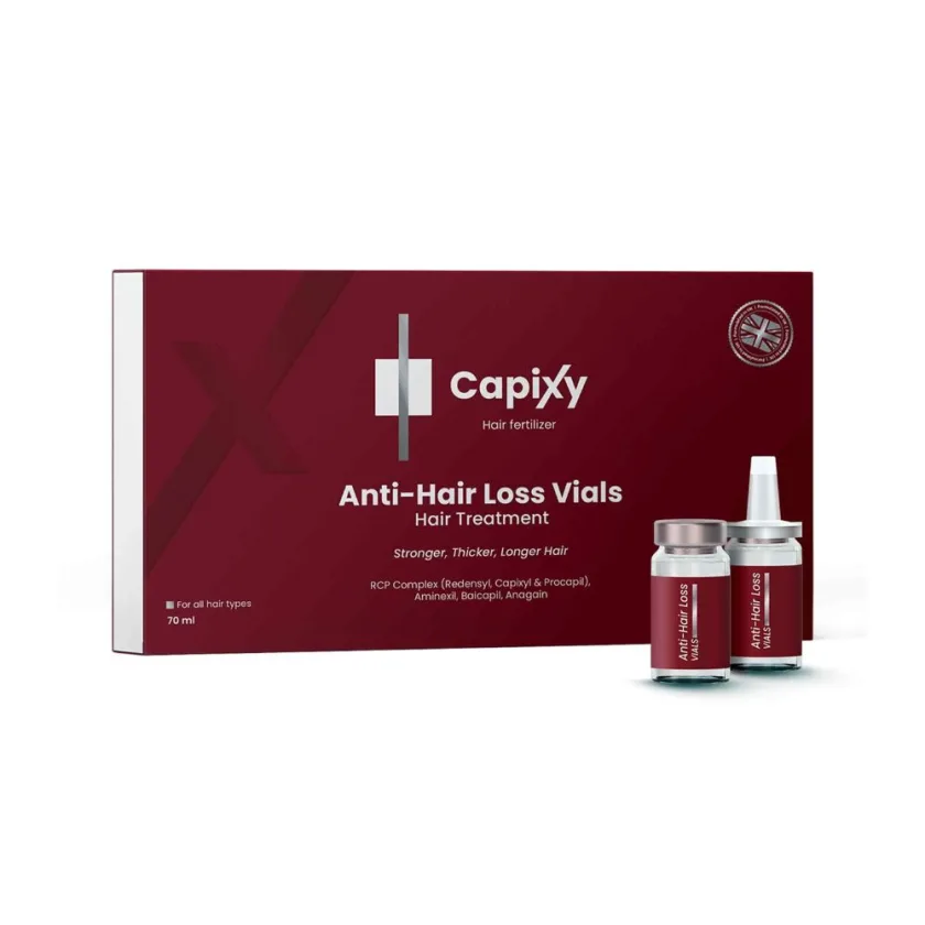كابكسي امبولات للشعر لعلاج التساقط 70ملي| Capixy Anti-Hair Loss Vials 70ml