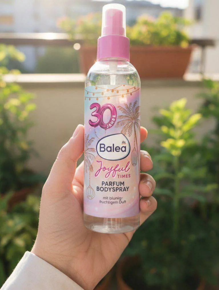 معطر الجسم من باليا جويفول تايمز  200 مل | Balea Joyful Times Body Spray