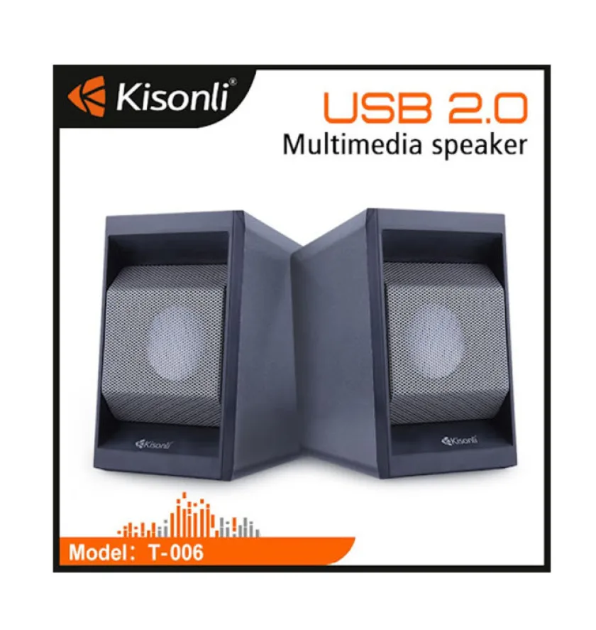 Kisonli T-006 USB 2.0 Multimedia Speaker