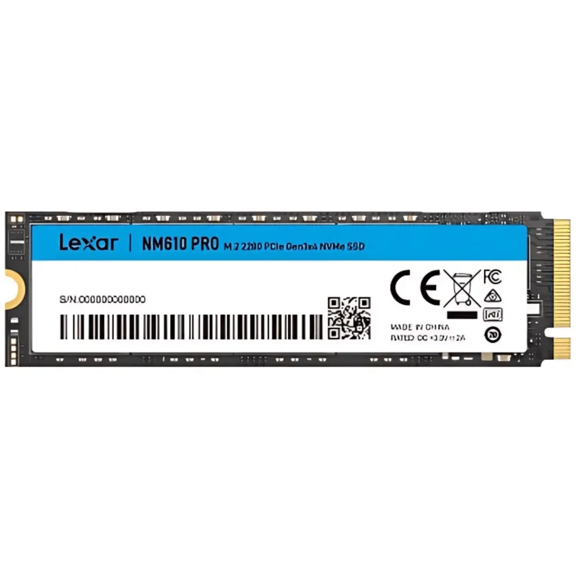 Lexar NM610 PRO M.2 NVMe SSD 500GB