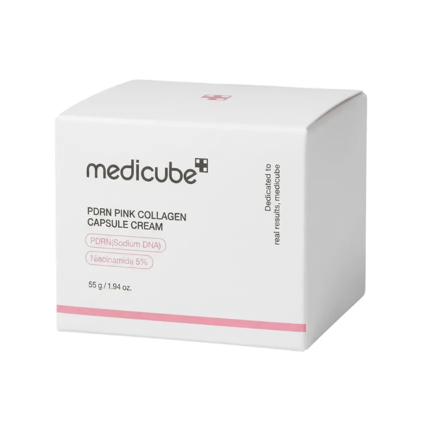 ميديكيوب كريم كبسولات كولا جين  55جم | Medicube PDRN Pink Collagen Capsule Cream 55g