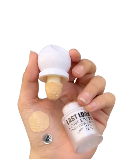 كونسيلر لاست لوك العلاجي الجديد بالأسفنجة تغطية كاملة وثبات 12 ساعة | Last Look Concealer