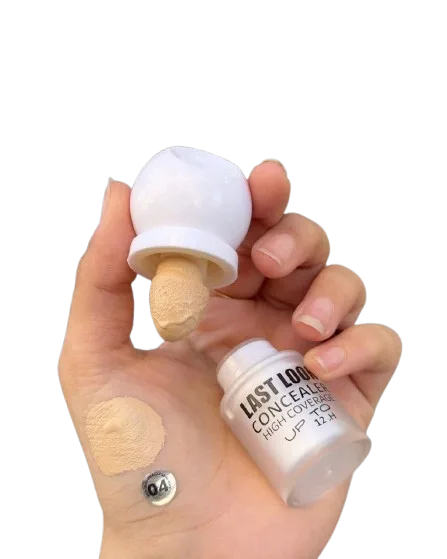 كونسيلر لاست لوك العلاجي الجديد بالأسفنجة تغطية كاملة وثبات 12 ساعة | Last Look Concealer
