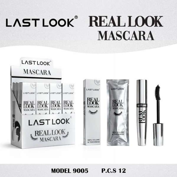 ماسكارا لاست لوك ريل لوك  مضادة للماء لتكثيف وتطويل الرموش | Last Look Real Look Mascara