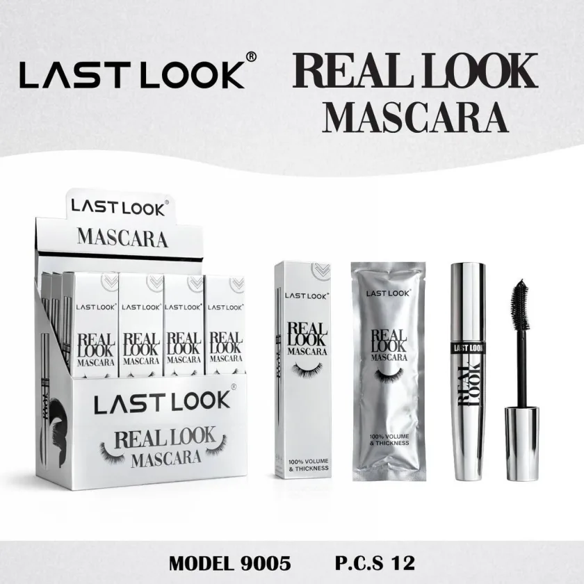 ماسكارا لاست لوك ريل لوك  مضادة للماء لتكثيف وتطويل الرموش | Last Look Real Look Mascara