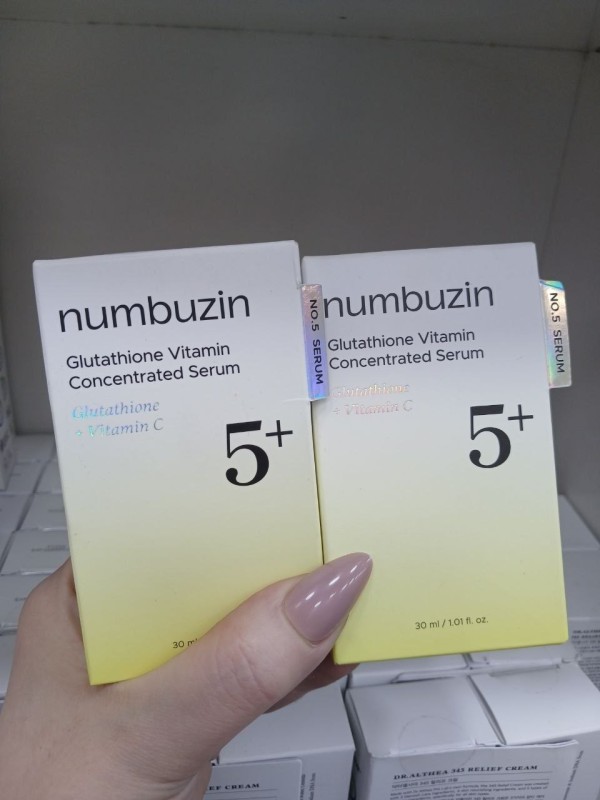 سيروم نامبوزين رقم 5 الكوري الأصلي لعلاج التصبغات ونضارة البشرة 30 مل | Numbuzin No.5+ Serum