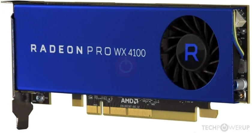 AMD Radeon Pro WX 4100 4G