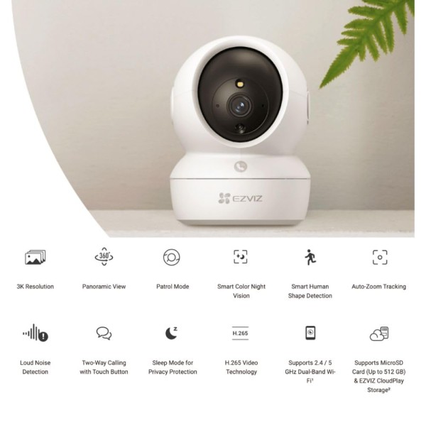 EZVIZ H6c Pro 3K