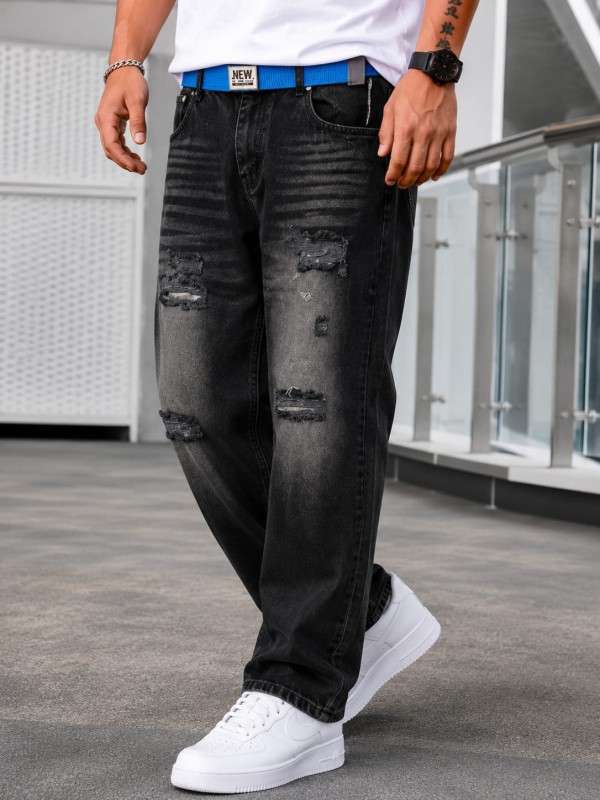 بنطلون وايد ليج كاتنج wide leg