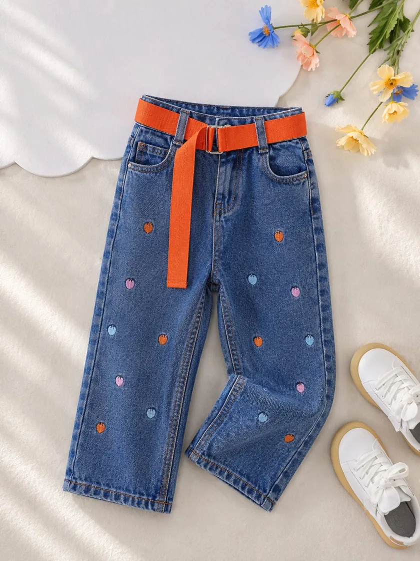 بنطلون بناتي wide leg