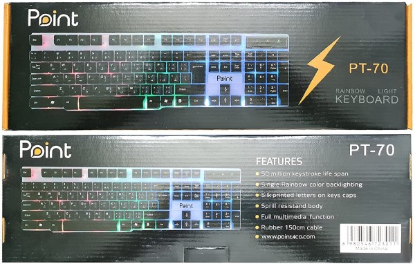 Point PT-70 Backlight Keyboard