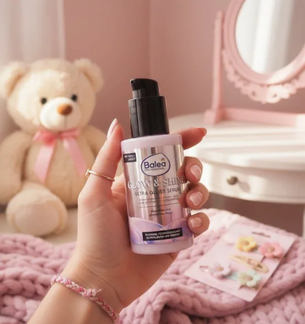 باليا جلو آند شاين بخاخ لمعان الشعر وحمايته من الحرارة 125 مل | Balea Glow & Shine 125ml
