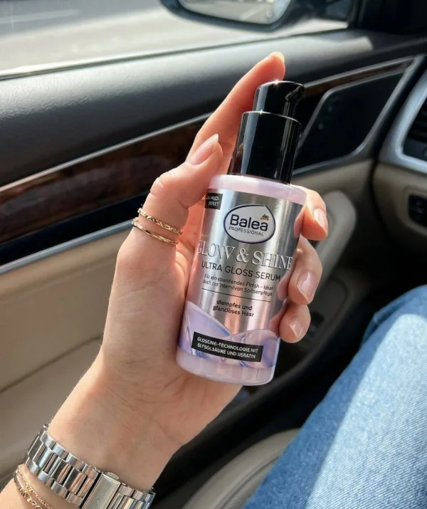 باليا جلو آند شاين بخاخ لمعان الشعر وحمايته من الحرارة 125 مل | Balea Glow & Shine 125ml