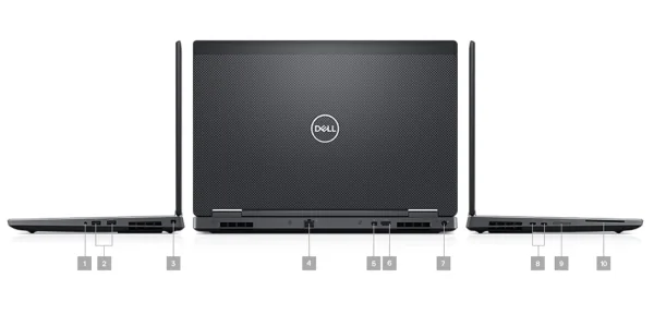 DELL Precision 7530 Intel Core i5-8400H