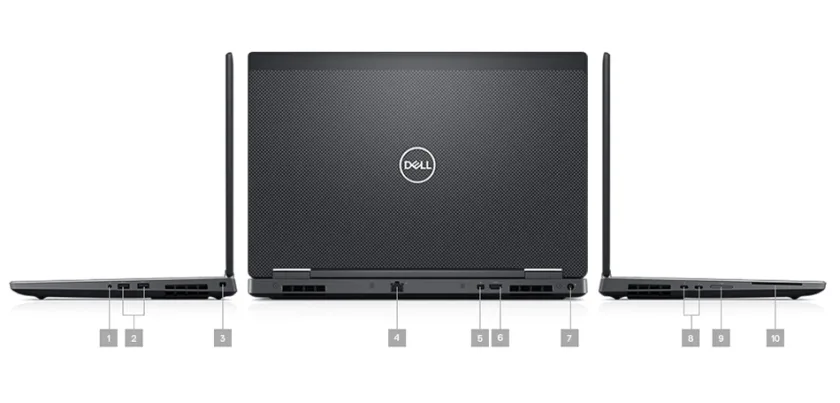 DELL Precision 7530 Core i7-8850H – 16G Ram – 512G SSD – Nvidia Quadro P2000 4GB