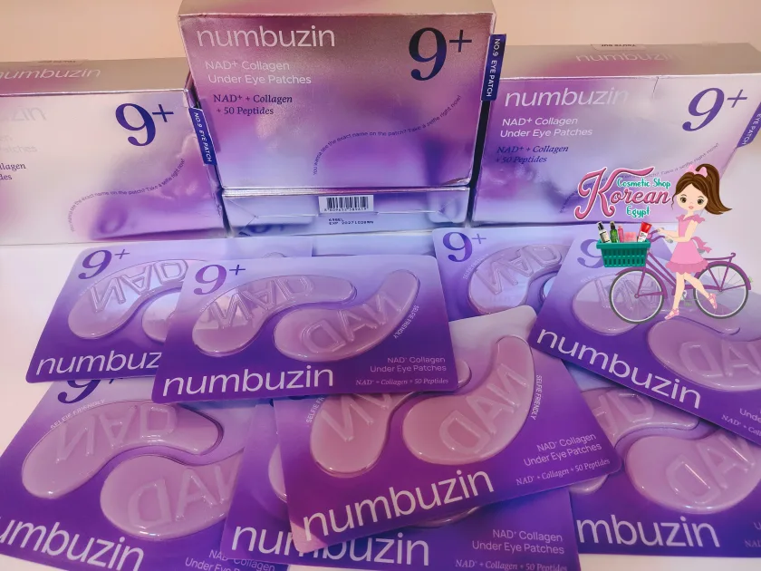Numbuzin No.9 NAD+ Collagen Under Eye Patches