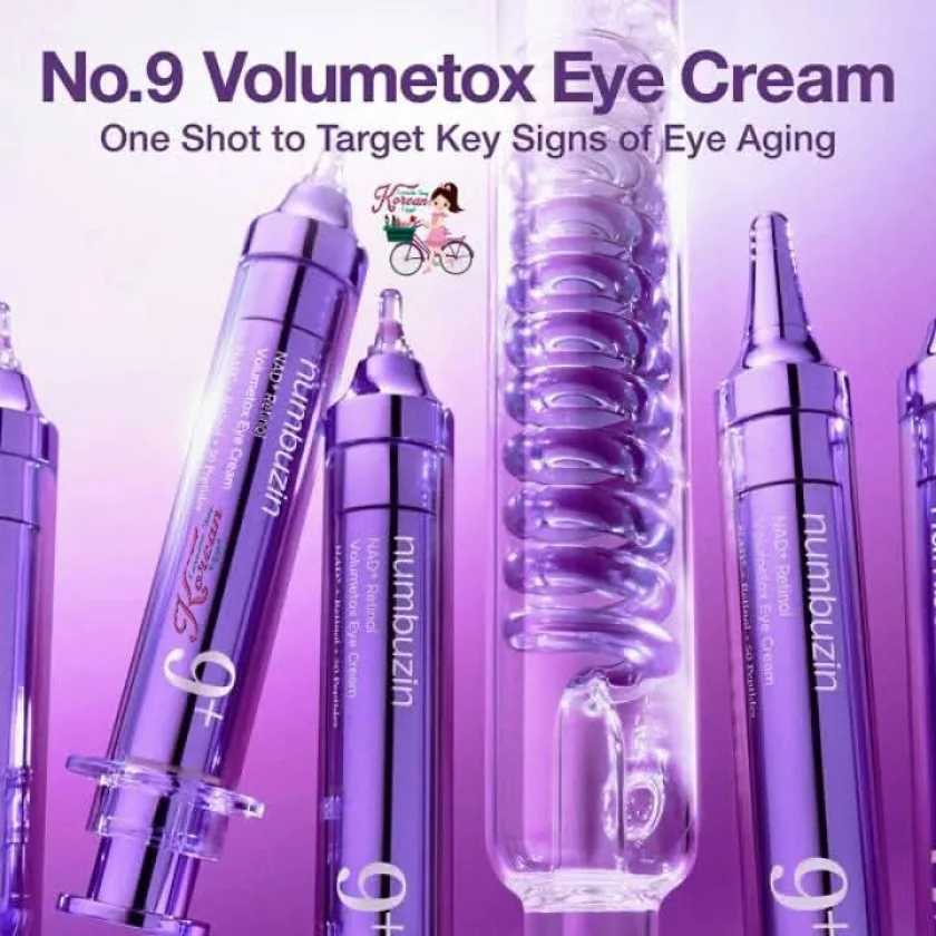 Numbuzin  No.9 NAD+ Retinol Volumetox Eye Cream - 10 mL