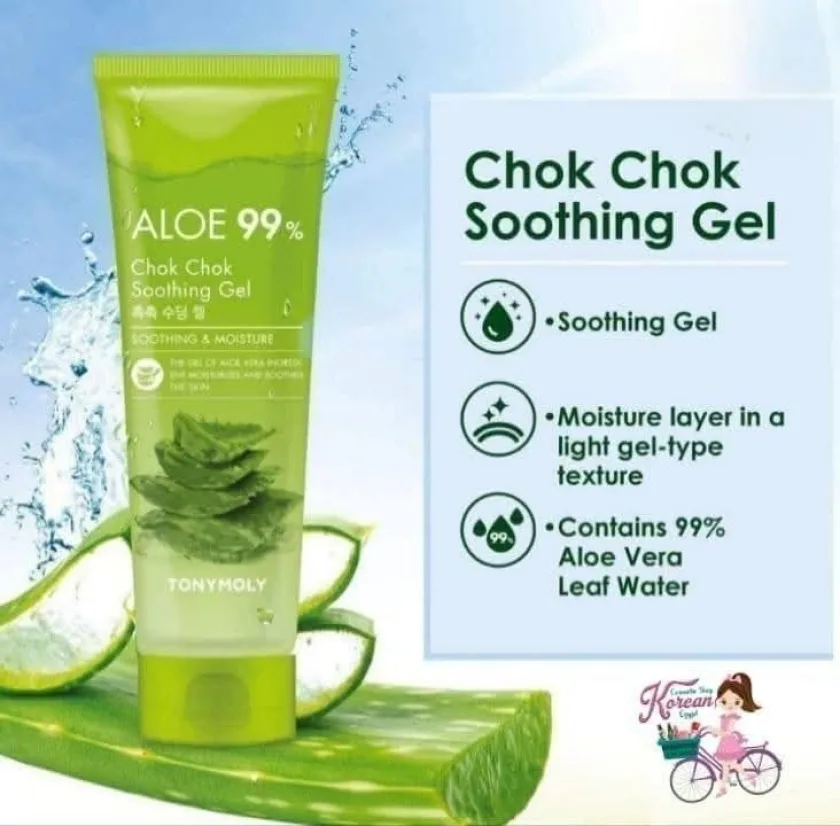 TONYMOLY Aloe 99% Chok Chok Soothing Gel