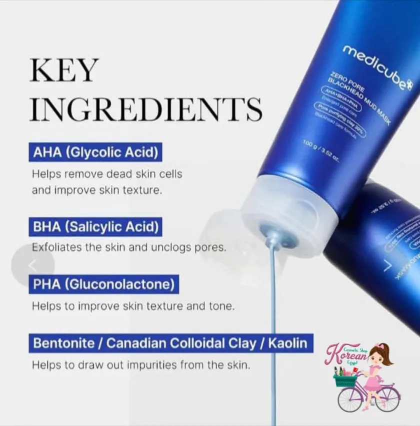 Medicube Zero Pore Blackhead Mud Mask