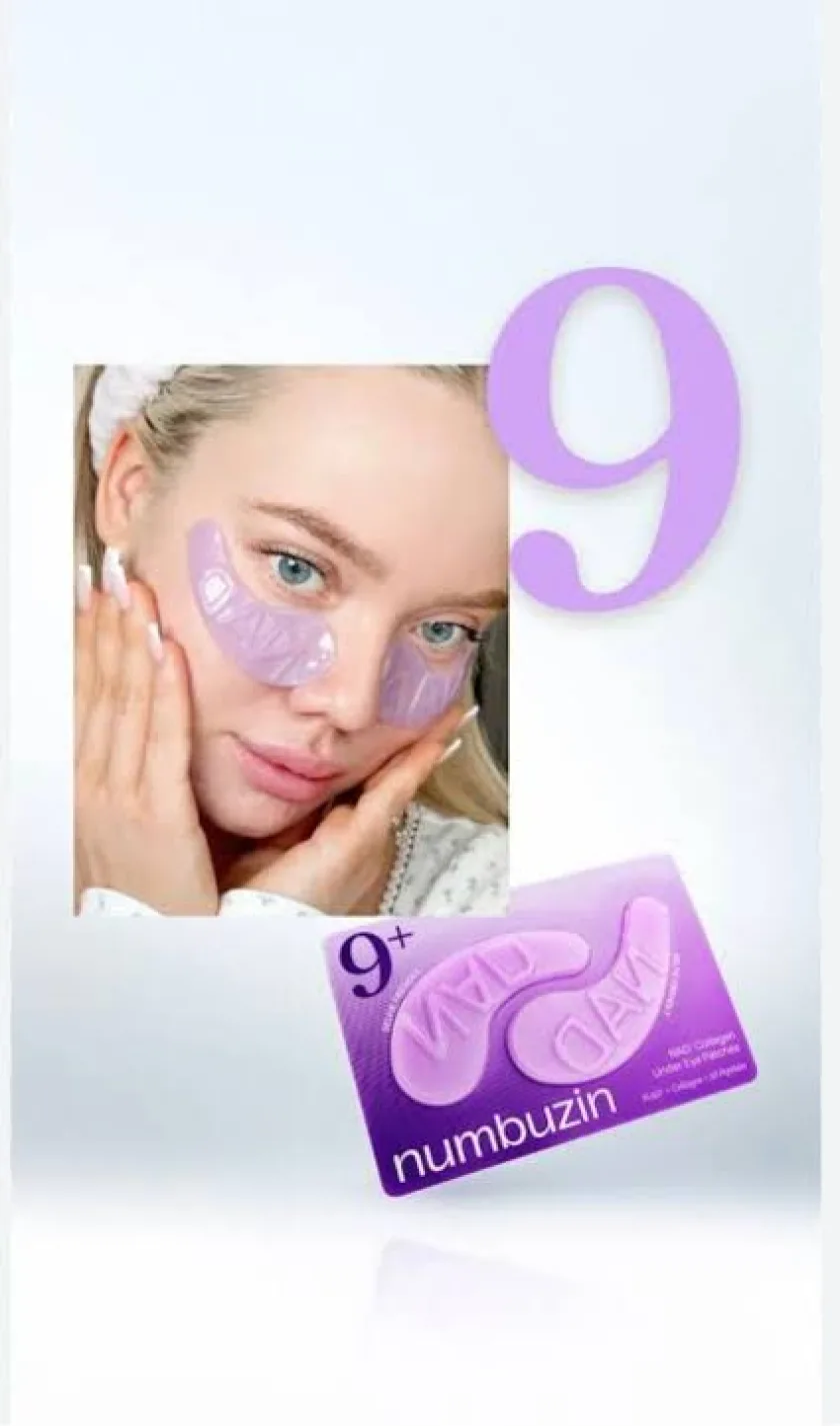 Numbuzin No.9 NAD+ Collagen Under Eye Patches