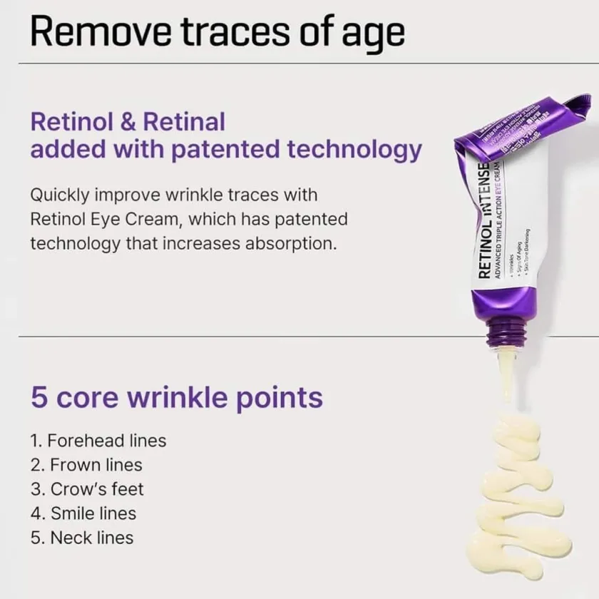 𝐒𝐎𝐌𝐄 𝐁𝐘 𝐌𝐈 Retinol Intense Advanced Triple Action Eye Cream