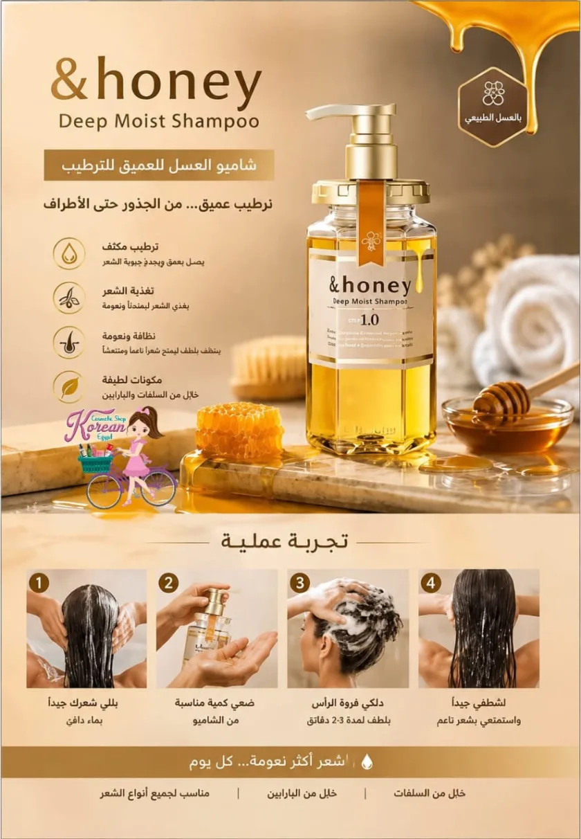 &Honey Deep Moist Shampoo