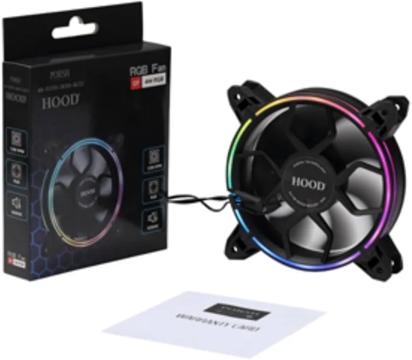 PORSH Rainbow Fan (CF 222 RW)