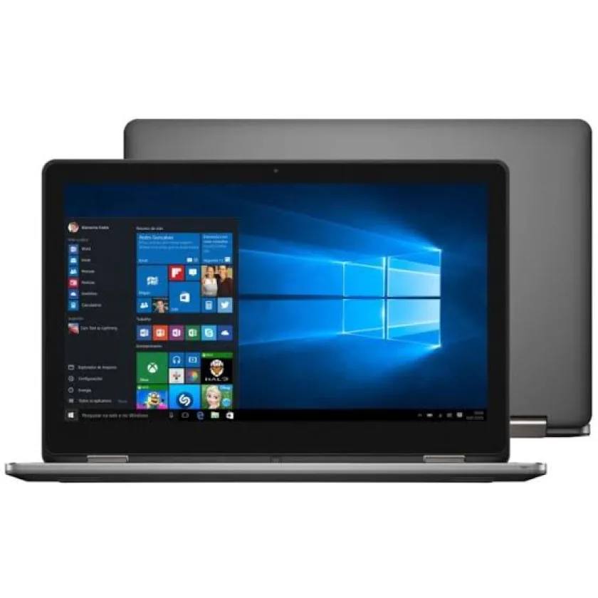 Dell INSPIRON 15 7568 Core i5-6300U ( 6th Gen) – 8G Ram DDR4 – 256G SSD M.2 NVMe – Intel HD Graphics 520 – 15.6" 4K Touch Screen 360°