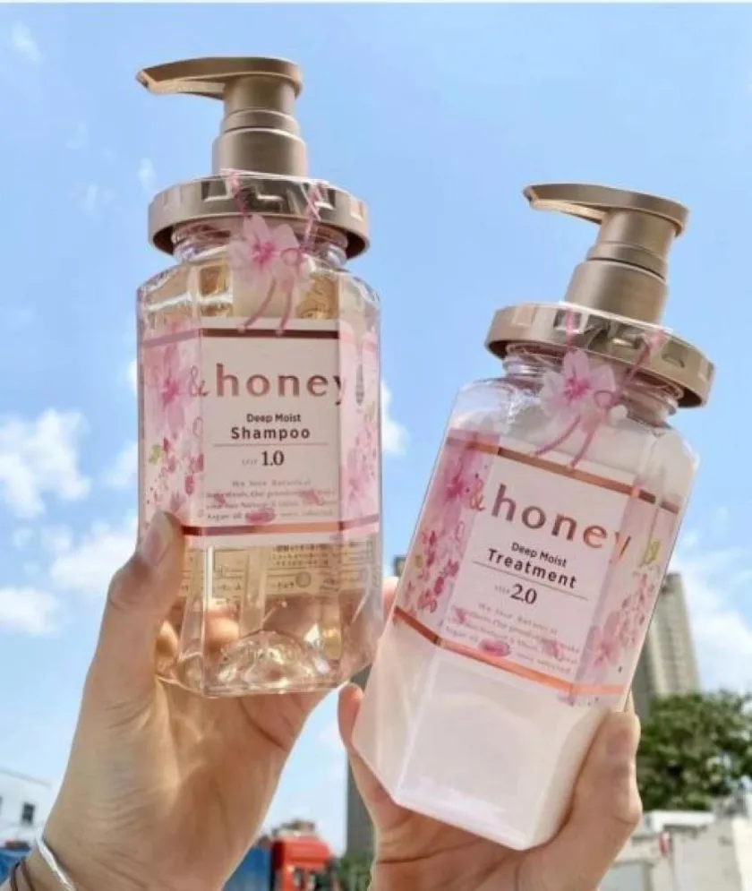 &honey Deep Moist Shampoo Step 1.0 (Cherry Blossom / Sakura Limited Edition)