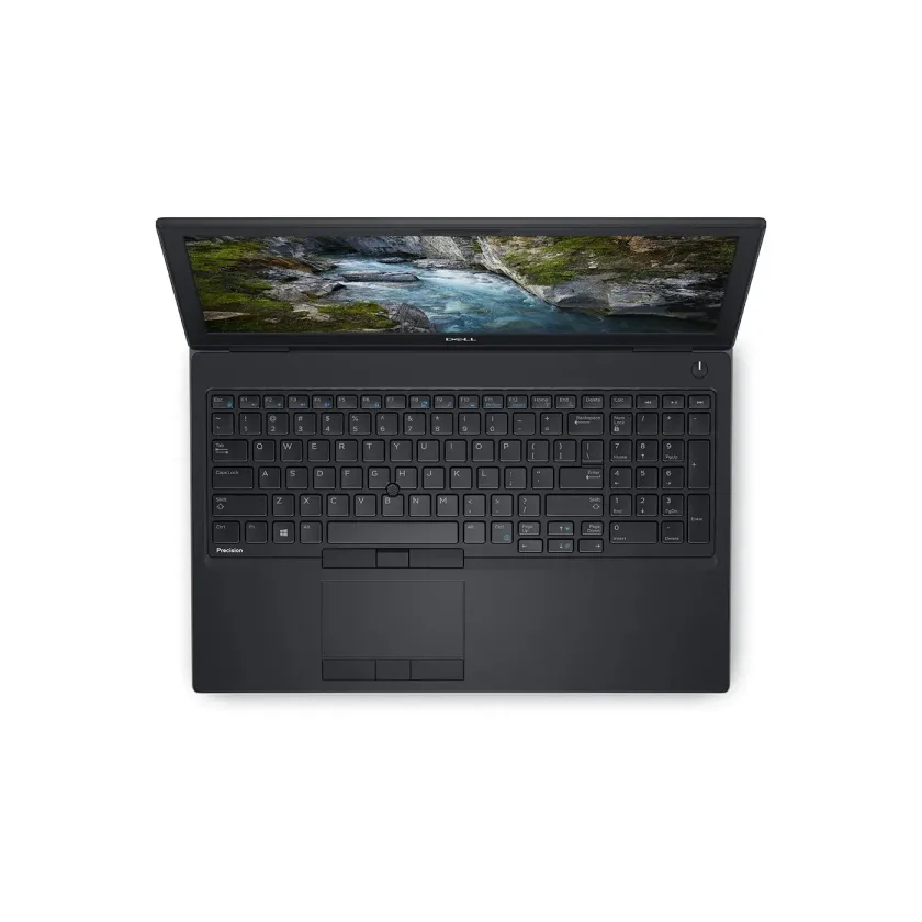 DELL Precision 7530 Core i7-8750H ( 8th Gen فئة H) – 16G Ram DDR4 – 512G SSD M.2 NVMe – NVIDIA Quadro P2000 4GB + Intel UHD Graphics – 15.6" FHD