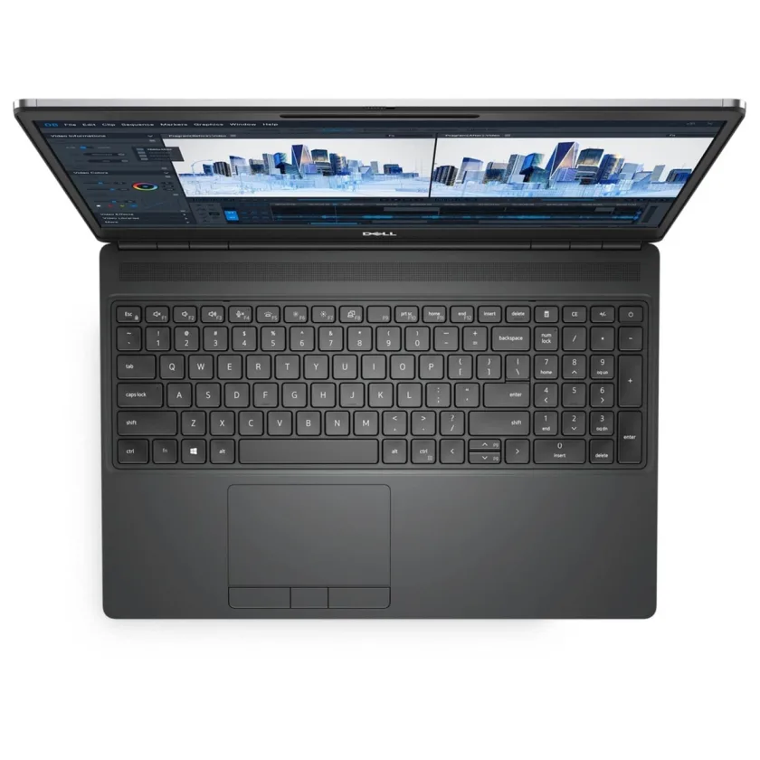 DELL Precision 7560 | Intel Xeon W11855M (11th Gen) – 16GB RAM DDR4 – 512GB SSD NVMe – NVIDIA RTX A2000 4GB + Intel UHD Graphics – 15.6" FHD