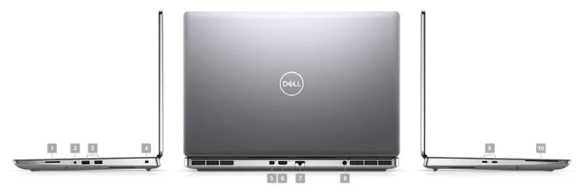 DELL Precision 7560 | Intel Xeon W11855M (11th Gen) – 16GB RAM DDR4 – 512GB SSD NVMe – NVIDIA RTX A2000 4GB + Intel UHD Graphics – 15.6" FHD