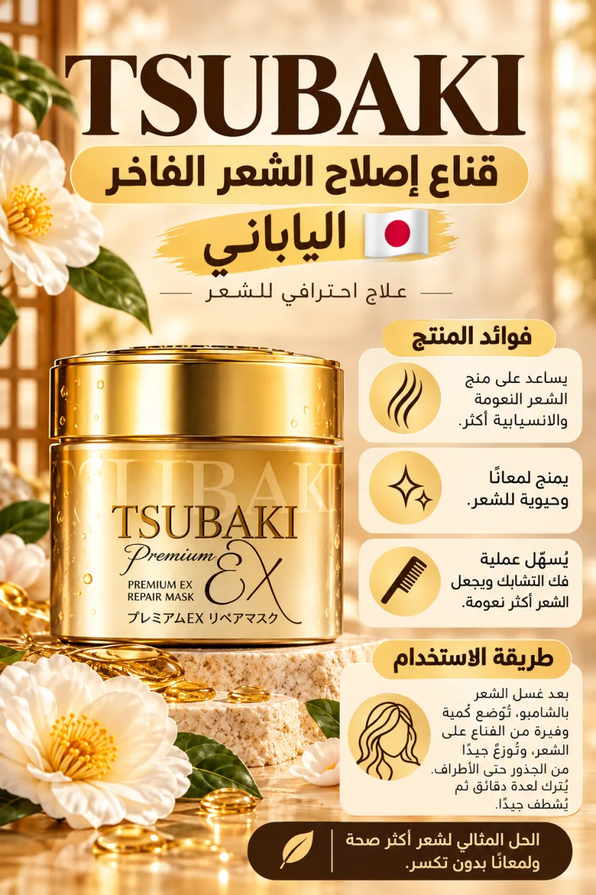 Shiseido Tsubaki Premium EX Repair Hair Mask