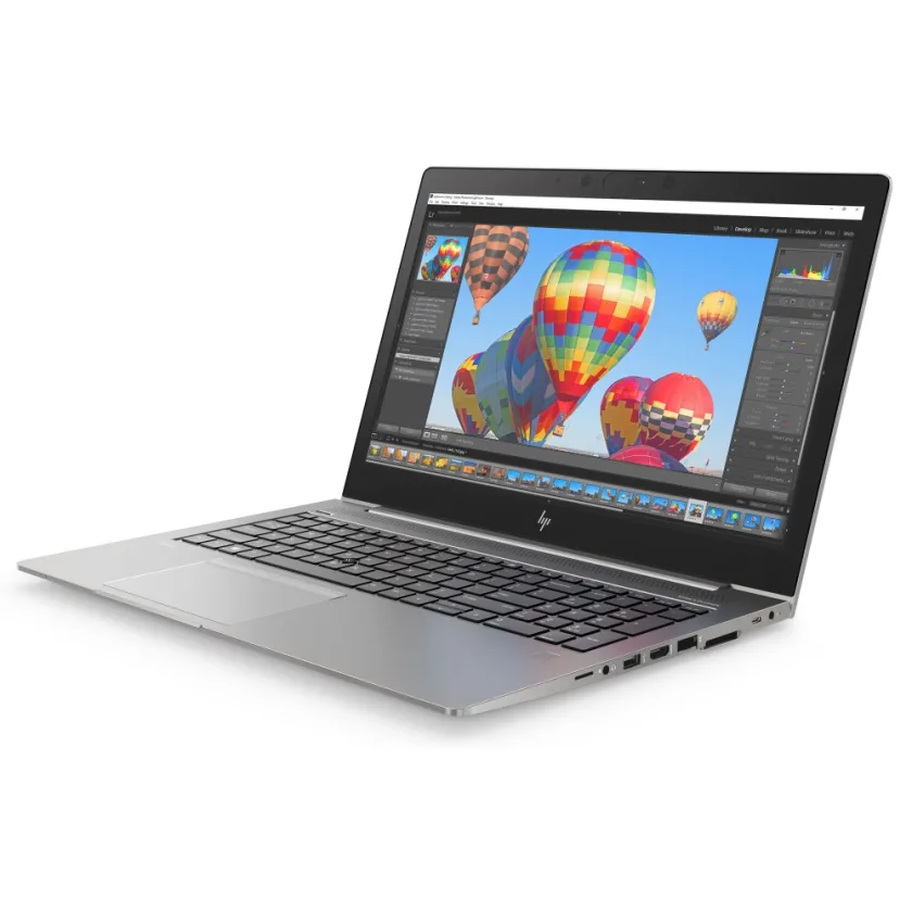 HP ZBook 15u G6 | Core i7-8665U (8th Gen) – 8GB RAM DDR4 3200 – 256GB SSD NVMe – AMD Radeon Pro WX 3200 4GB GDDR5 + Intel UHD 620 – 15.6" FHD IPS
