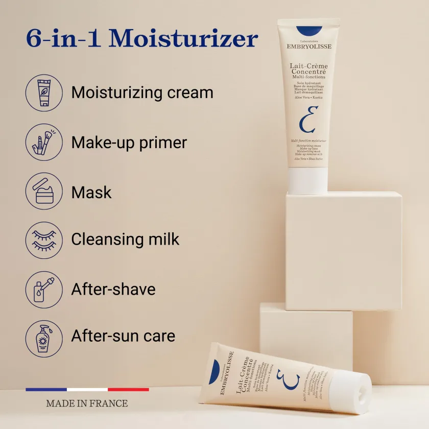 إمبريوليس لايت كونسنتري كريم مرطب وبرايمر للمكياج لجميع انواع البشره  75 مل |   Embryolisse Lait-Crème Concentré  Moisturizer & Makeup Primer 75ml