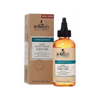 دكتور ميركل  جرو أويل زيت الترطيب اليومي لنمو الشعر وتقوية فروة الرأس 118 مل  ا Dr. Miracle's Daily Moisturizing Gro Oil for Hair Growth & Scalp Care – 118ml