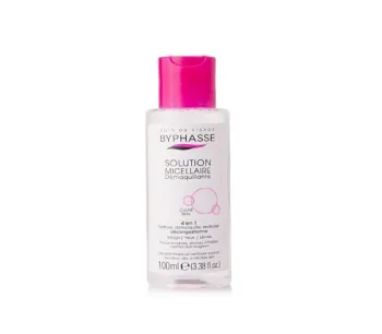 بايفيز  مزيل الميكب الاسباني (ميسلار)  4 في 1  100مل | Byphasse Solution Micellaire Clear Skin 4 In 1 100ml